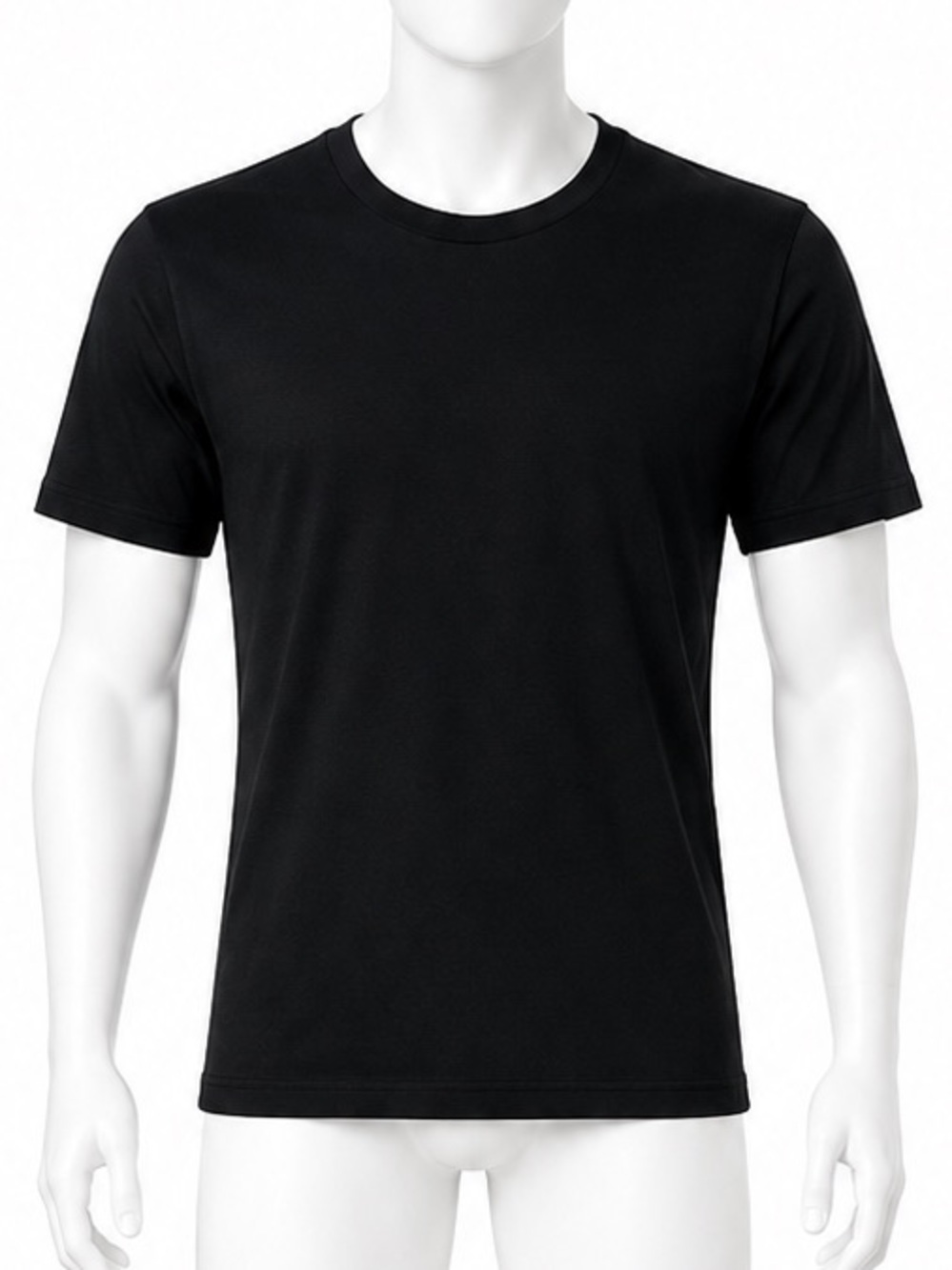 Good fellow Men's Black Crew Neck T-Shirt size medium